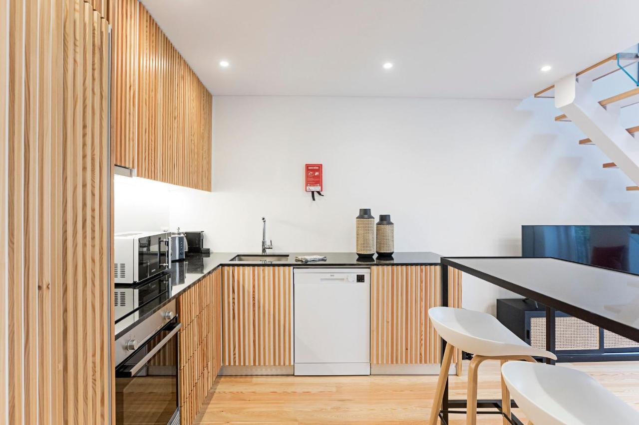 Studio Duplex W Ac Near River Front By Lovelystay Porto Exterior foto